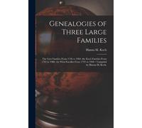 Genealogies of Three Large Families (Tascabile)