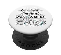 Genealogista Storia familiare originale dello scienziato dei dati PopSockets PopGrip Adesivo