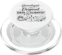 Genealogista Storia familiare originale dello scienziato dei dati PopSockets PopGrip per MagSafe