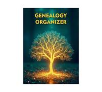 Genealogy Book - Family Tree Journal | Ancestor History & Lineage Planner | Fade-Resistant Sturdy Paper, Structured Step-by-Step Layout, for Heritage Keepsake & Family Reunions