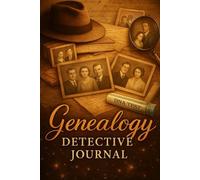 Genealogy Detective Journal: Lined Paperback Notebook for Family History Research