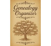 Genealogy Organizer: A Vintage Family Tree Log Book for Tracing Your Ancestry