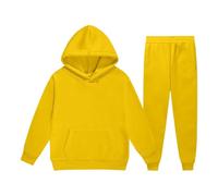 Geneirc Set Di Felpe Per Ragazze E Bambine,2 pezzi Abiti Carino Neonati Bambini Top Pantaloni Kids Casual Comodo da Indossare Abito Bambina Chic Ed Elegante Abbigliamento 2-14 Anni Completo