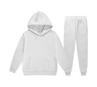 Geneirc Set Di Felpe Per Ragazze E Bambine,2 pezzi Autunno Track Suits Bambini Casual Pullover Felpa Tuta Comodo da Indossare Pantaloni a Gamba Larga Abbigliamento 2-14 Anni Completo Bambina