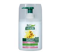 GENERA BIO Detergente Intimo Donna e Uomo con Acqua di Hamamelis e Melissa 250 ml - Delicato, Rinfrescante e Lenitivo, pH Fisiologico, Dermatologicamente Testato