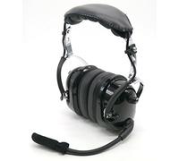 General Aviation Pilot Youth Headset Aircraft GA connettore 3.5MM MP3 Ingresso NERO