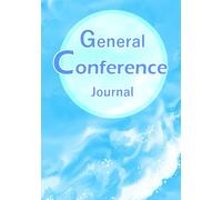 General Conference Notebook, Coloring Book, and Sketchbook. Perfect for All Ages. Blue Waves.