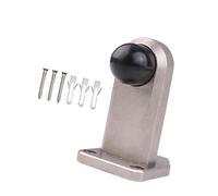 General Door CatchSteel Screw Mounted Wall Protector Damage Easy to Use for Multiple Room Interior Doors Wall Defense Door Stop