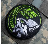 GENERAL DYNAMICS F-16 FIGHTING FALCON SWIRL VÊLKRÖ Swirl Patch: Visione Notturna