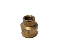GENERAL FITTINGS MANICOTTO OTTONE FEMMINA RIDOTTO FF 1/2" 3/4" 1" 1"1/2 2"