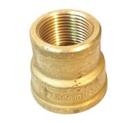 GENERAL FITTINGS MANICOTTO OTTONE FEMMINA RIDOTTO FF 1/2" 3/4" 1" 1"1/2 2"