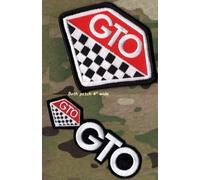 General Motori Pontiac 1964-1974 Gto Muscle Auto Emblema 4 " da Stiro Logo 2-PC