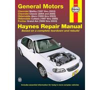 General Motors, Chevrolet Malibu, Oldsmobile Alero & Cutlass, and Po (Tascabile)