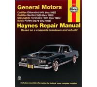 General Motors covering Cadillac Eldorado (71-85), Cadillac Seville (Tascabile)