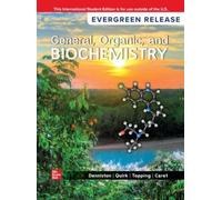 General, Organic, and Biochemistry: 2025 Release ISE