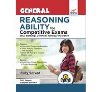 General Reasoning Ability for Competitive Exams - SSC/Banking/Defence/Railway/Insurance