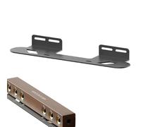 General Soundbar Wall Mount, Under TV Soundbar Mounting Bracket, Sturdy Floating Storage Rack for Router, Remote Control, Carbon Steel Speaker Holder, 16,34 x 4,33 x 5,12 pollici