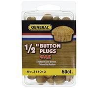 General Tools 1 Spine Button / 2-inch, Rovere, 50-Pack (311012)