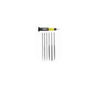 General Tools 6 pezzi modello svizzero File cromo acciaio legato per puntali (707476)