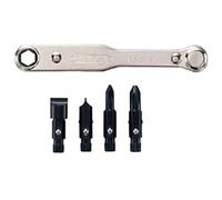 General Tools Cinque pezzi Ratchet Offset Set di cacciaviti con pass-through maniglia (8071)
