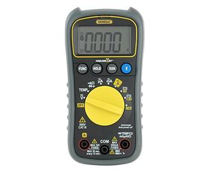 General Tools ToolSmart Bluetooth collegato multimetro digitale, Auto-Ranging con NCV Detector, CAT III 600V LA SICUREZZA (TS04)