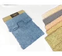GENERAL TRADE TAPPETO BAGNO RICCIO SET 3pz 849236