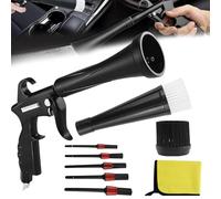 General Twister - Pneumatic Blow-Out Tool, 2025 Upgraded Car Detailing Air Blower Gun, Interior Dryer Air Blowing, 360°High-Speed Rotation, Quickly Blasts Dirt & Dust of Surface (Upgraded Version)