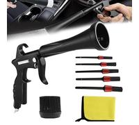 General Twister - Pneumatic Blow-Out Tool, 2025 Upgraded Car Detailing Air Blower Gun, Interior Dryer Air Blowing, 360°High-Speed Rotation, Quickly Blasts Dirt & Dust of Surface (Standard Edition)