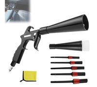 General Twister - Pneumatic Blow-out Tool, Upgraded Car Detailing Air Blower Gun, High Pressure Air Nozzle Blow Guns, Quickly Blasts Dirt Dust of Surface (1 Set)