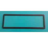 GENERALCAR Mascherina COPRIFORO AUTORADIO Universale ISO Metallo Nera Adattatore AUTORADIO