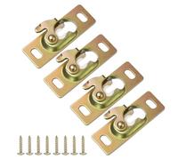 Generale Borse Porta Appendiabiti Set Di 4 Forte Metallo Hardware Porte Track Per Strada Liscia Installazione Pesante Porta Roller Staffe