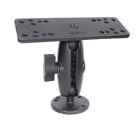 Generale Fish Finder Staffa di montaggio Angoli regolabili Costruzione in metallo Installazione rapida per attrezzature marine Accessori da pesca per barche Montaggio