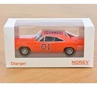 Dodge Charger 1969 Arancione General Lee Modellino 1:43 Norev