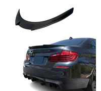 Autospoiler Adatto A per BMW F10 5er 520i 523 530, Bagagliaio Slim Spoiler Nero