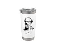 Generale Robert E. Lee United States Civil War Virginia Army Bicchiere termico in acciaio inox doppia parete