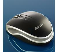 GeneralKeys Elettronica - Attacco per pizza topo: Mini mouse wireless ottico Bluetrace 2.4 GHz con mini ricevitore (Pc Mouse senza fili, Attacco per pizza Topo, Ergonomico senza fili Topi)