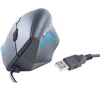 GeneralKeys Mice - Quindi Topo: Mouse Ottico ergonomico, USB, 1600 dpi, 6 Pulsanti (Verticale Topo, Verticale, Il Computer Portatile)