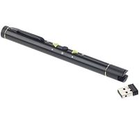 GeneralKeys Puntatori per presentazioni - puntatore laser: presentatore multimediale, puntatore laser verde, batteria (verde, pointer potente, penna)