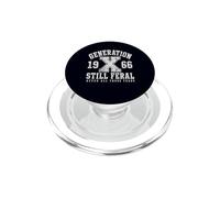 Generation X Still Feral 1966 Funny Gen X Retro Citazione PopSockets PopGrip per MagSafe