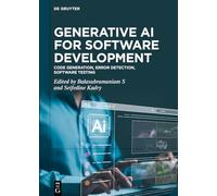Generative Ai for Software Development: Code Generation, Error Detection, Software Testing