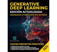Generative Deep Learning Edición actualizada: Cómo liberar el poder creativo de la IA y Python: Dominar las GAN, VAES, los modelos autorregresivos y los modelos de difusión