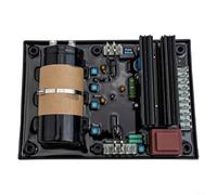 Generator Regolatore di tensione AVR R448 compatibile con per leroy Somer LSA 42 a 49.1, controllo automatico della tensione, regolabile per droop e limite di attivazione, per supporto pmg, nero, 10A