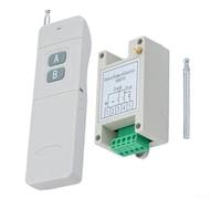 Generator Remote Start Stop Unità di controllo Genset Modulo di controllo | Per aggregati diesel 12V/24V DC telecomando bidirezionale con ricevitore 433MHz alloggiamento ABS -40 fino a 80 gradi per