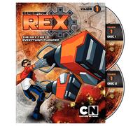 Generator Rex, Vol. 1 (DVD) Daryl Sabara Grey DeLisle Wally Kurth John DiMaggio