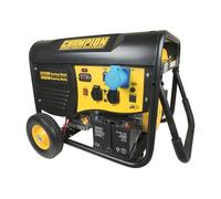 Generatore a benzina Champion Power Equipment (5500 watt, con telecomando, generatore, serbatoio da 25 L, autonomia circa 10 ore / 50% carico, 74 dB(A), generatore di emergenza) CPG6500-EU