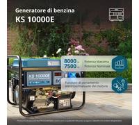 Generatore a benzina "Könner & Söhnen" KS 10000E