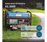 Generatore a benzina "Könner & Söhnen" KS 3000