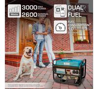 Generatore a gas/LPG "Könner & Söhnen" KS 3000G