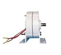 Generatore a magnete permanente trifase CA a basso numero di giri da 10000 W, 8000 W, 5000 W, 12 V, 24 V, con set di condensatori for motore, motore CC monofase fai da te(Double Shaft,12V_10KW)