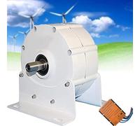 Generatore a magneti permanenti 3000W-10000W, 12V 24V 48V Alternatore Gearless trifase con raddrizzatore, generatore motore elettrico domestico, 5000W-24V